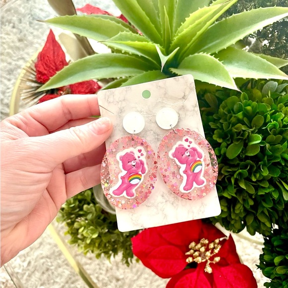 Care Bear Acrylic Dangle Earrings - Picture 3 of 4